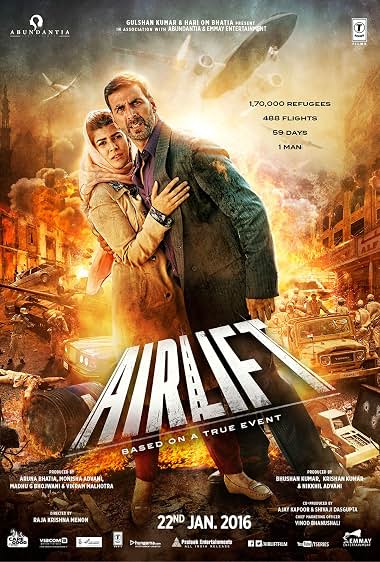 Airlift (2016) Full Movie BBRip 720p [950MB] Download