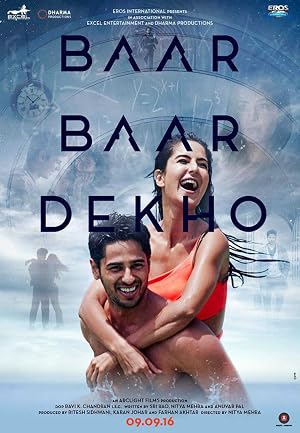 Baar Baar Dekho 2016 400MB Full Movie DVDRip 480p
