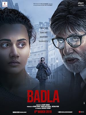 Badla (2019) Hindi Movie 720p HDRip x264 [1.4GB]