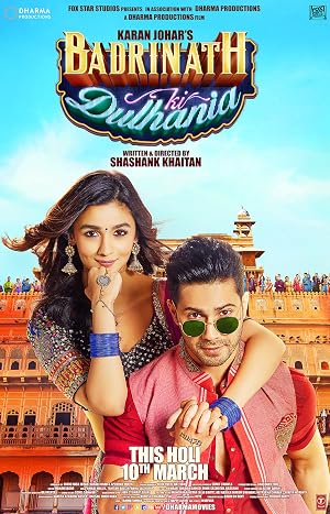 Badrinath Ki Dulhania (2017) 300MB Full Movie DVDScr Download