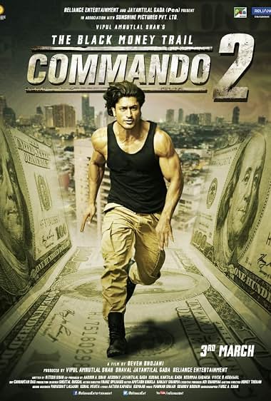 Commando 2 2017 300MB Full Movie 480p DVDRip Download