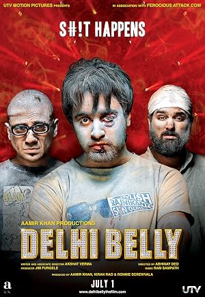 Delhi Belly 2011 Full Movie 480p DVDRip [300MB]