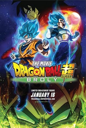 Dragon Ball Super: Broly (2018) Hindi Dual Audio 720p HDRip [1.1GB]