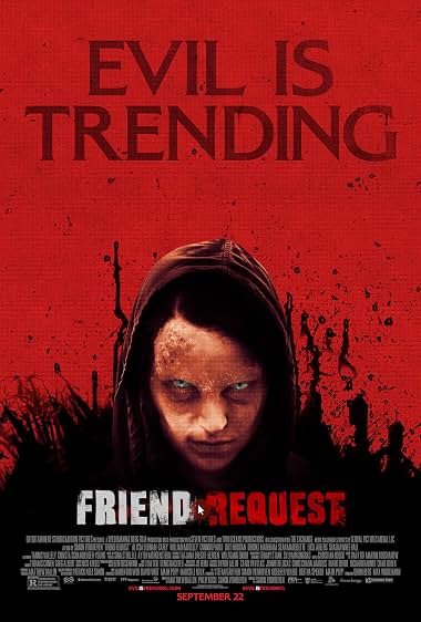Friend Request 2016 Dual Audio (Hindi) 720p BRRip [850MB]