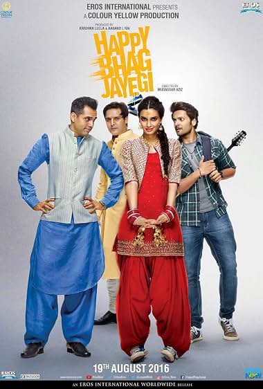 Happy Bhaag Jayegi 2016 HEVC 100mb Hindi MKV