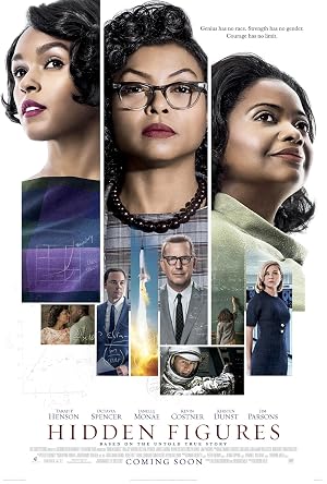 Hidden Figures 2016 Hindi Dubbed Movie Hevc Bluray [170MB]