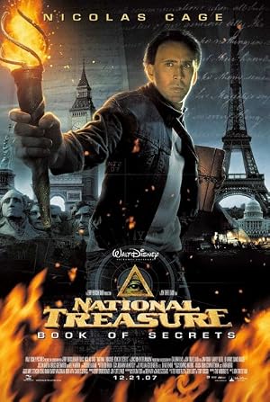 National Treasure: Book of Secrets (2007) Hindi Dual Audio 720p BluRay [930MB]