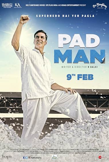 Padman (2018) Hindi Movie Hevc HDRip [180MB]