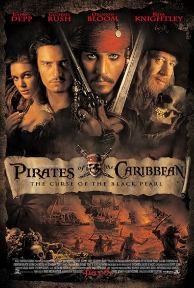 Pirates of the Caribbean: The Curse of the Black Pearl (2003) Hindi Dubbed Bluray 720p [1.0GB] Download