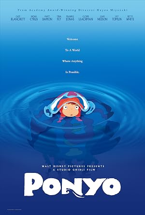 Ponyo (2008) Hindi Dubbed 720p BluRay [880MB]