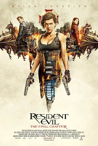 Resident Evil: The Final Chapter (2017) 100MB Hindi Dubbed Hevc x265