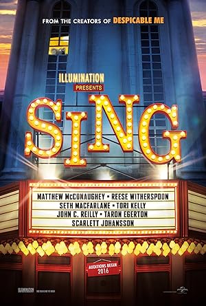 Sing (2016) Full Movie Download [HDCAM] 400MB