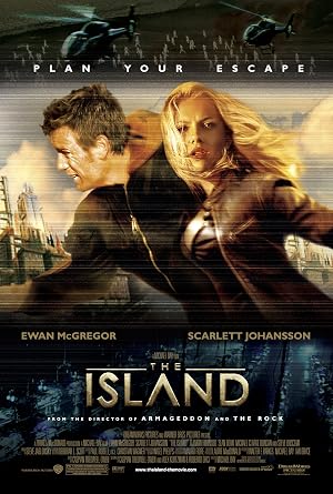 The Island (2005) 100mb Hindi Dual Audio movie Hevc BRRip Download