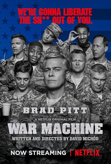 War Machine 2017 170mb Hindi Dual Audio movie Hevc WEBRip